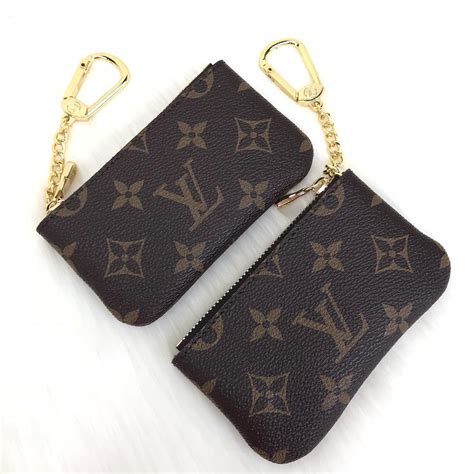 louis vuitton change purse keychain|authentic louis vuitton key pouch.